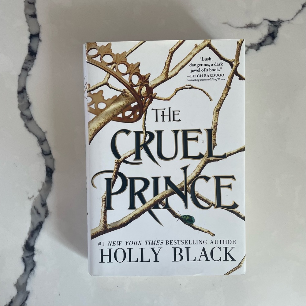 The Cruel Prince by Holly Black Book Hardcover Faeries Reader Bookworm Fantasy